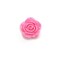 4, 20 or 50 Pieces: Pink Chunky Rose Flower Beads